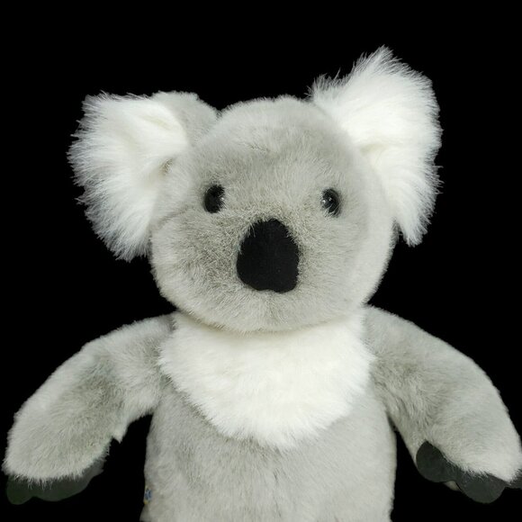 Build A Bear Koala Marsupial Gray White Fur Plush Stuffed Animal Toy Retired 17" - Picture 4 of 13